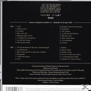 Johnny Hallyday - Rester Vivant (CD) - Tour