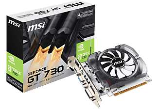 MSI N730 4GD3V2 GT730 4GB DDR3 128b DX12 PCIE 3.0 x16 (1xVGA 1xDVI 1xHDMI)