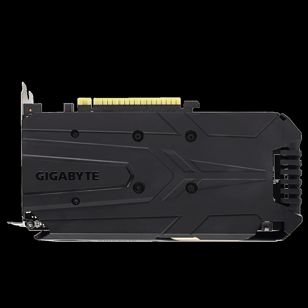GIGABYTE GeForce® GTX 1050 Ti Windforce OC 4GB (GV-N105TWF2OC-4GD) (NVIDIA, Grafikkarte)
