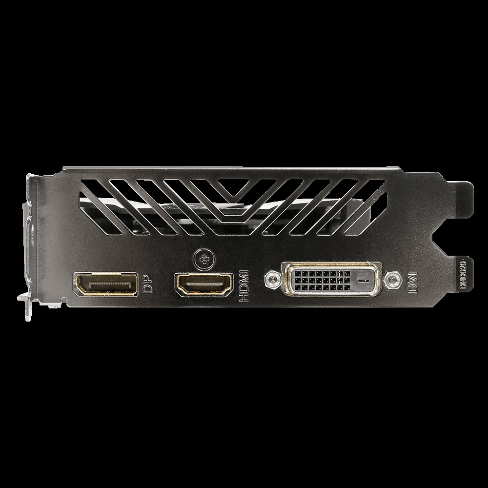 GIGABYTE GeForce® GTX 1050 Ti D5 4GB (GV-N105TD5-4GD) (NVIDIA, Grafikkarte)