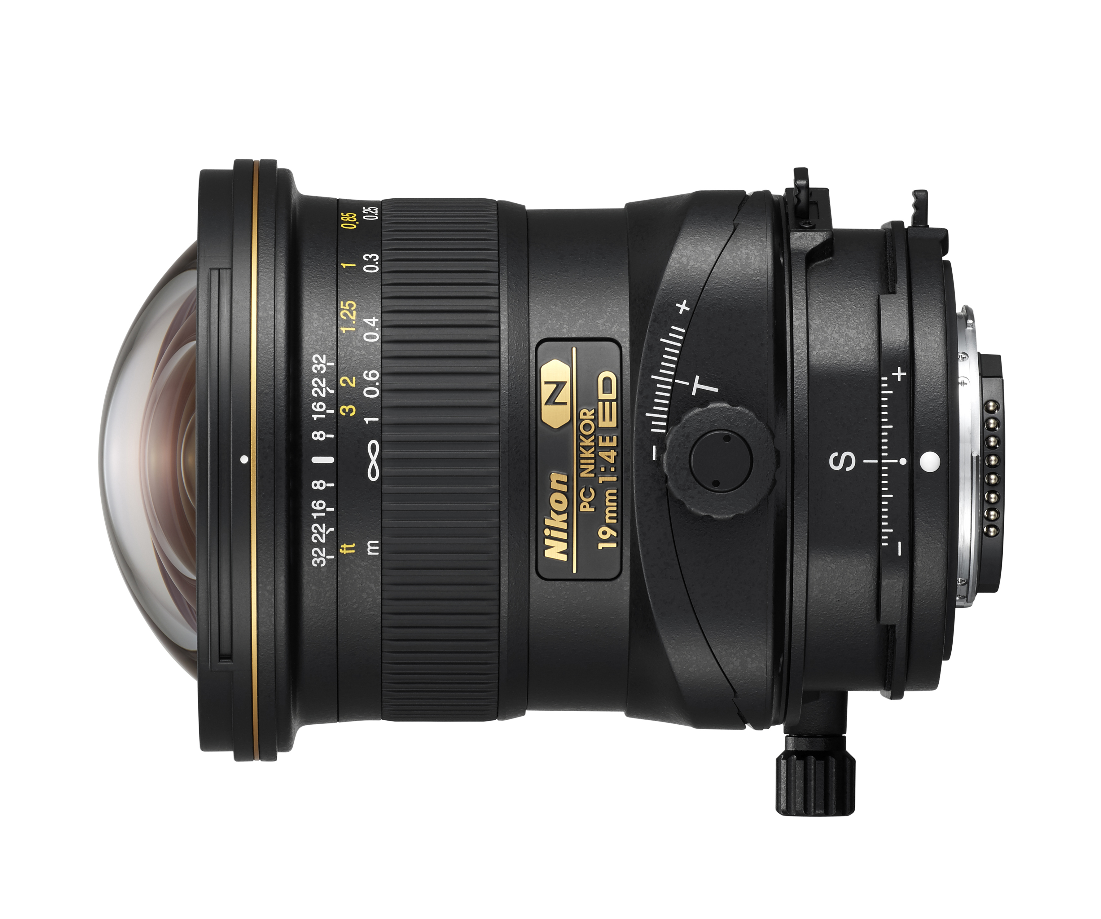 NIKON JAA639DA PC Nikkor - 19 mm f/4 ED, N (Objektiv für Nikon F-Mount, Schwarz)
