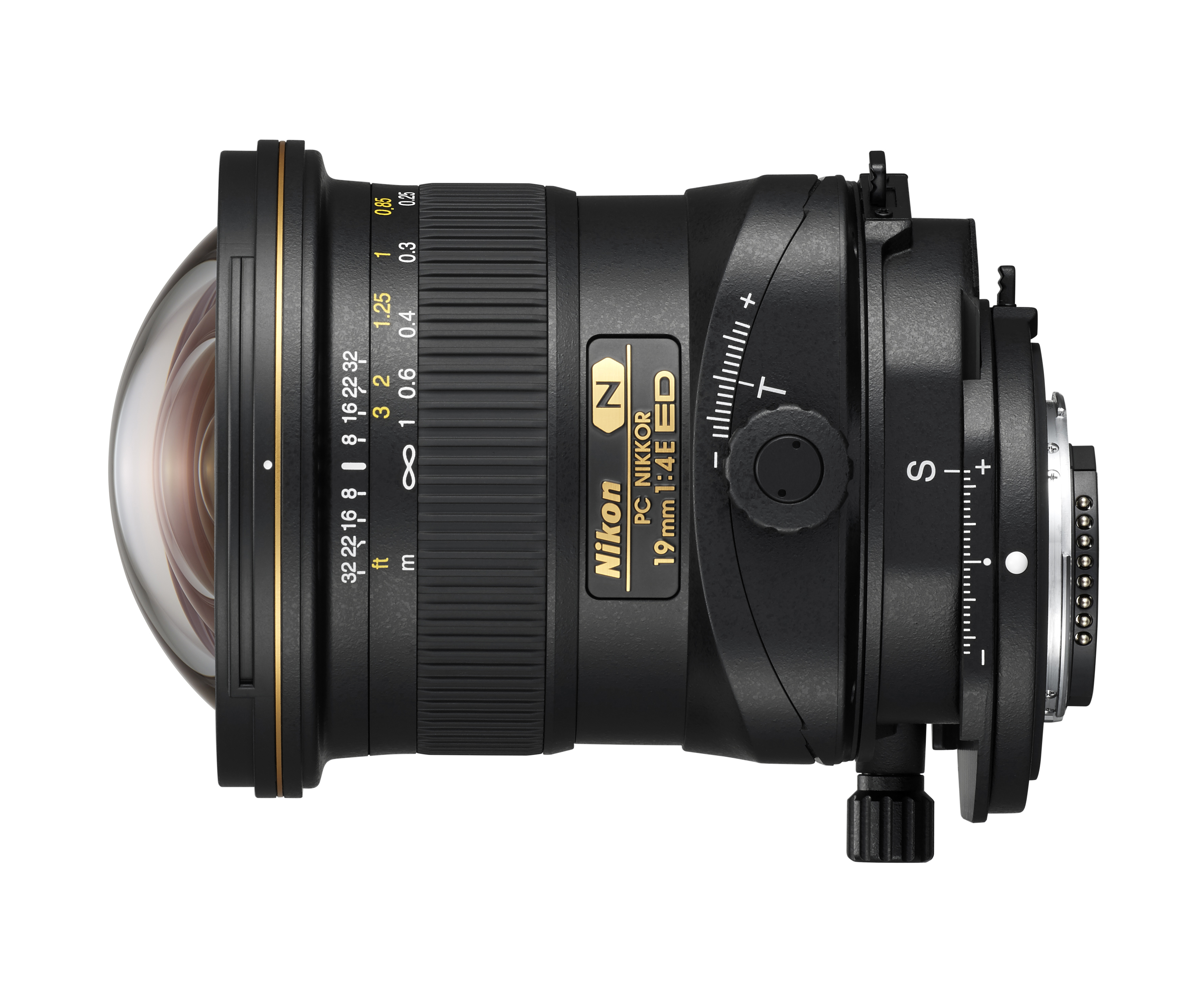 NIKON JAA639DA PC Nikkor - 19 mm f/4 ED, N (Objektiv für Nikon F-Mount, Schwarz)