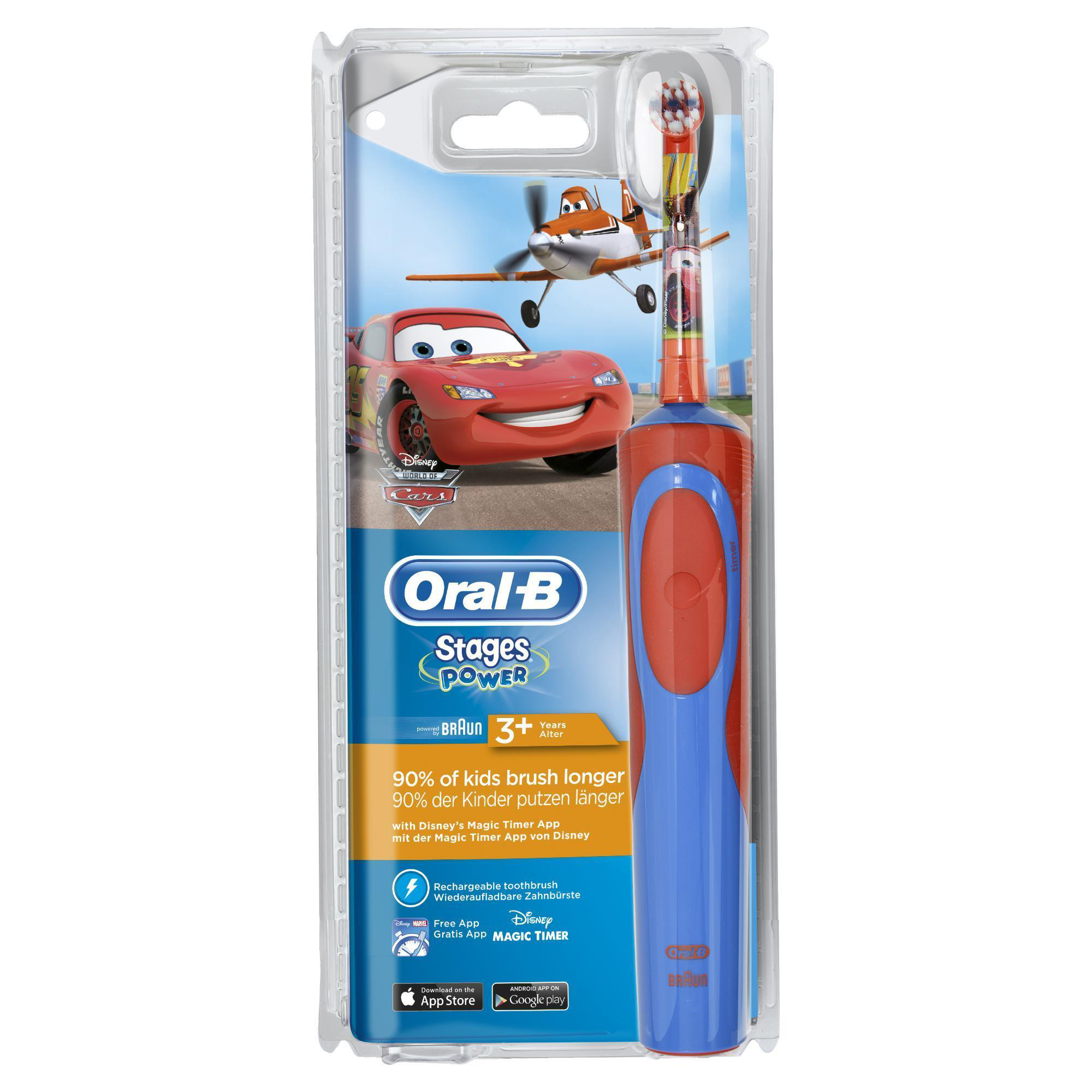 ORAL-B Stages Power Cars elektrische Zahnbürste Mehrfarbig
