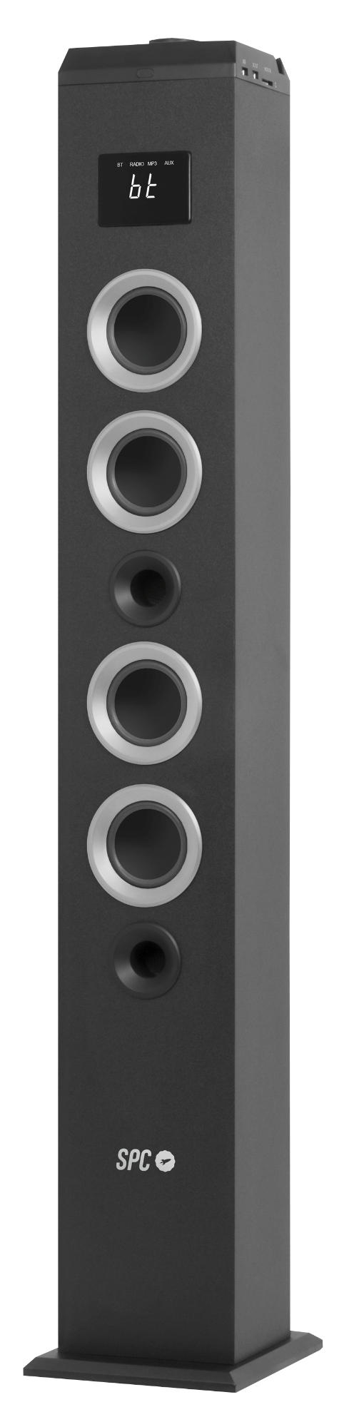 Torre de sonido - SPC 4551 Thunder Tower, Radio FM, Bluetooth, USB