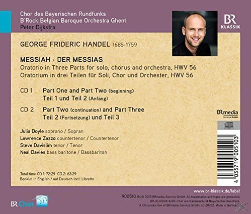 Albumcover mit Portrait, Text in Englisch und Deutsch und Logo.