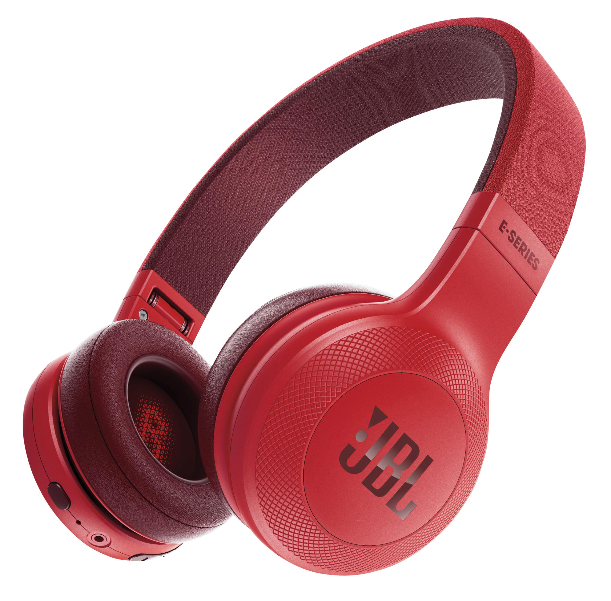 Auriculares inalámbricos JBL E45BT, Bluetooth, Autonomía 16 horas,  Micrófono integrado, Rojos
