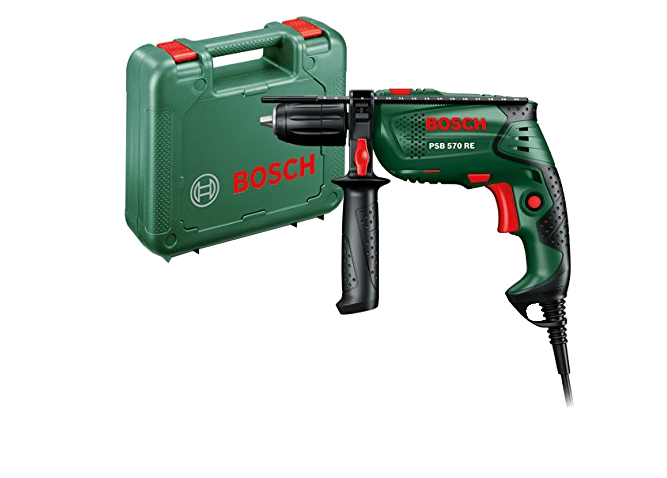 BOSCH PSB 570 RE Ütvefúrógép kofferben