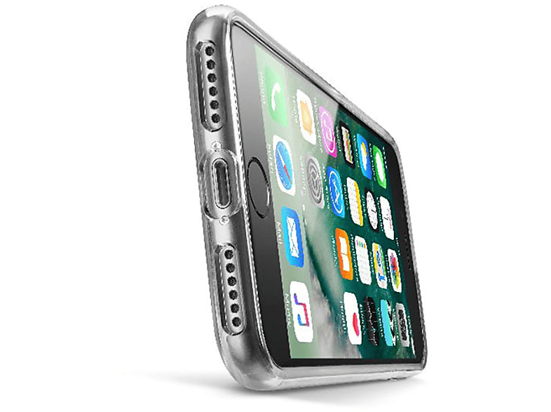 CELLULAR LINE Clear Duo, Backcover, Apple, iPhone 7, 8, Transparent