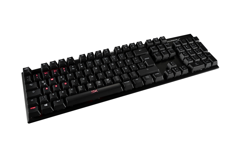 HYPERX HyperX Alloy FPS, Gaming Tastatur, Mechanisch, Cherry MX Blue, kabelgebunden, Schwarz/Rot