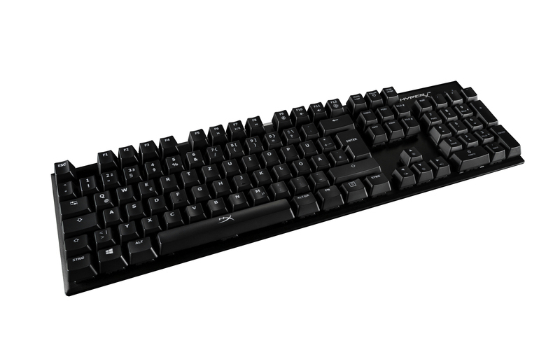 HYPERX HyperX Alloy FPS, Gaming Tastatur, Mechanisch, Cherry MX Blue, kabelgebunden, Schwarz/Rot