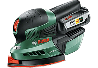 BOSCH PSM 18 LI lítium-ionos akkus multicsiszoló 18V 2,5 Ah