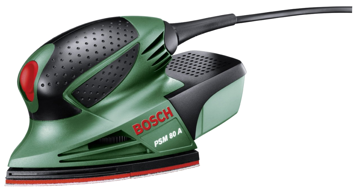 BOSCH PSM 80 A multicsiszoló + csiszoló szett, kofferben (0603354020)