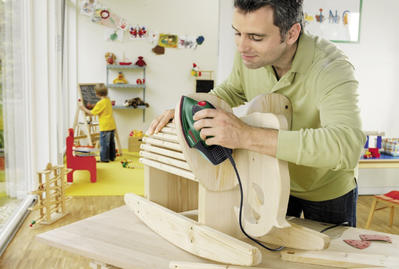 BOSCH PSM 80 A multicsiszoló + csiszoló szett, kofferben (0603354020)