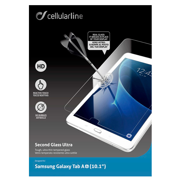 CELLULAR LINE SECOND GLASS ULTRA (für Schutzglas Samsung Tab Galaxy (2016)) A