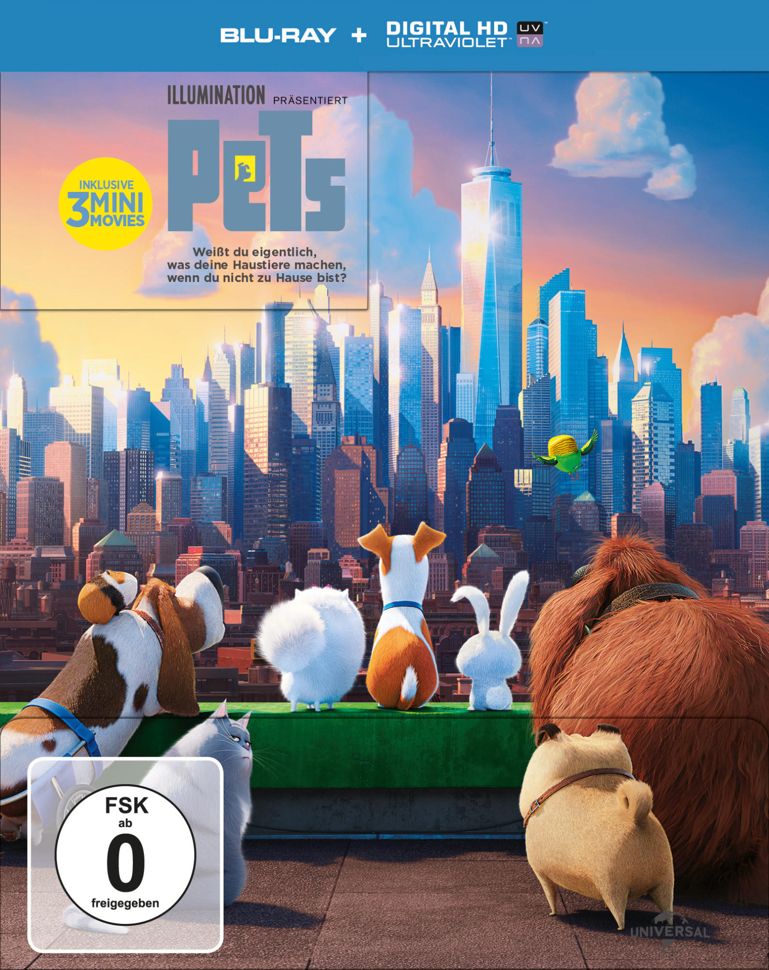 Pets - Limited Edition Steelbook [Blu-ray]