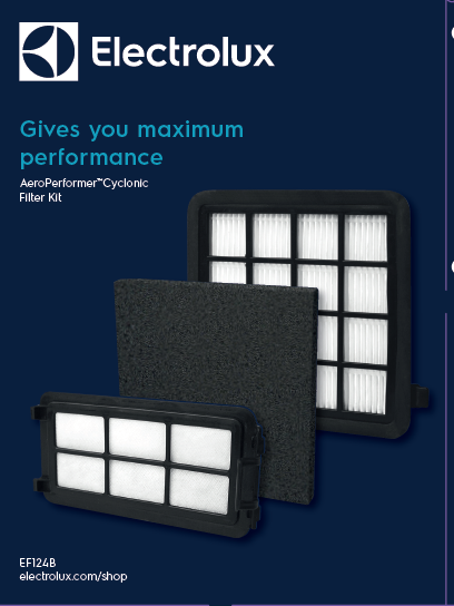 ELECTROLUX EF124B Szűrőcsomag Z9900/10/20EL porszívókhoz