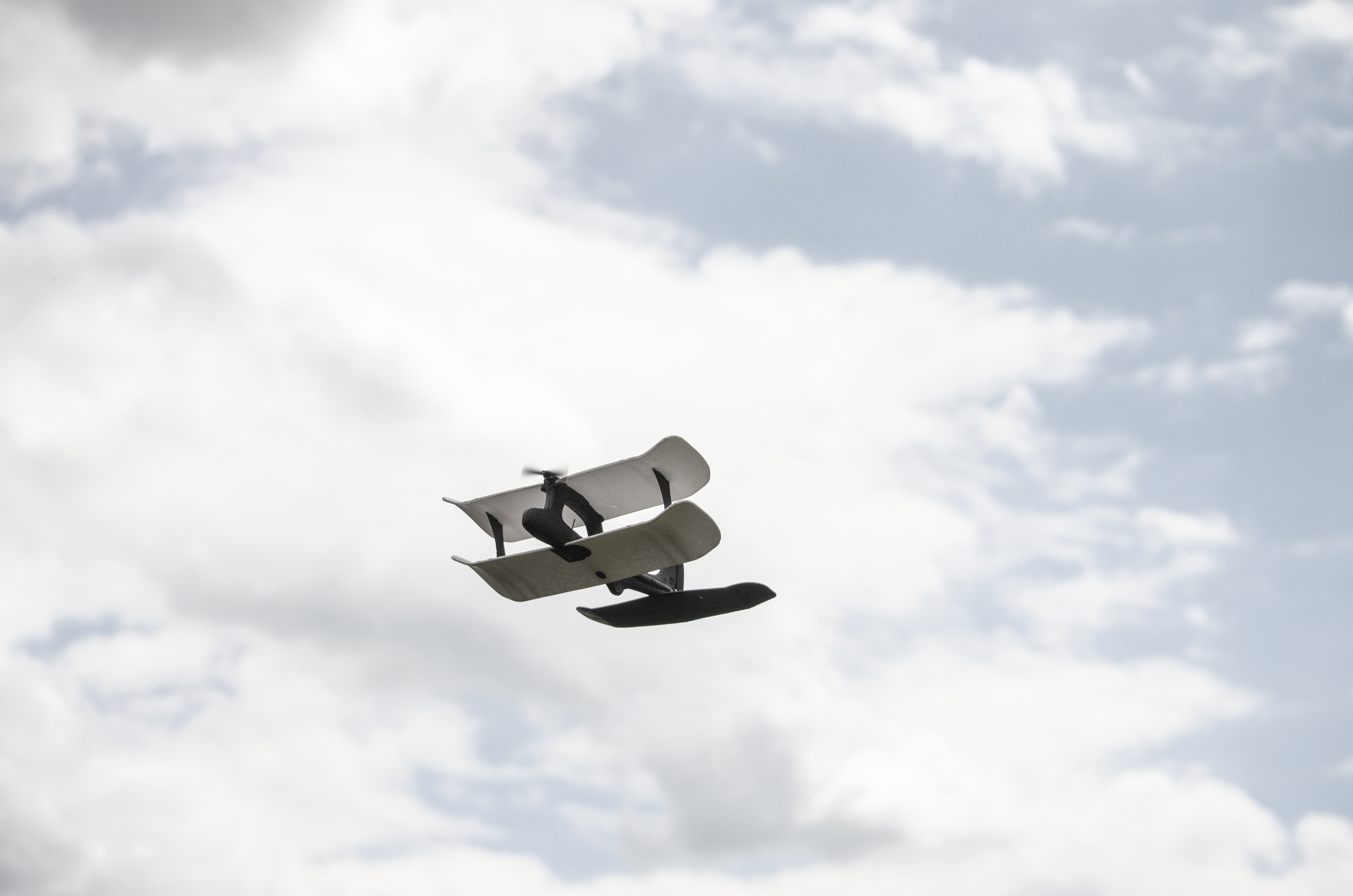 TOBYRICH Moskito  Ferngesteuertes Flugzeug, Schwarz/Weiß