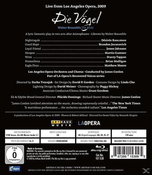 Conlon/Rancatore/Jovanovich - Die Vögel  - (Blu-ray)