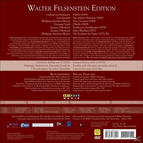 Box (s) 12 Discs, VARIOUS - Walter Felsenstein Edition  - (DVD)