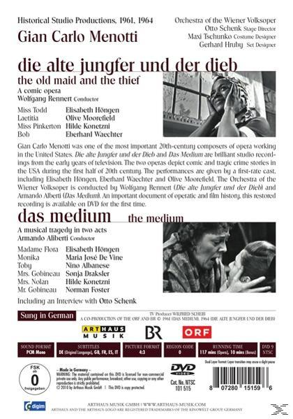 VARIOUS - Die Alte Jungfer/Das - Medium (DVD)