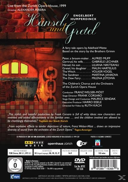 Zurich, Zurich Children\'s Opernhaus VARIOUS The Opera Und Hänsel (DVD) Orchestra House, Of Gretel - Chorus of the -
