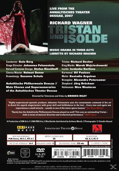 Golo Berg, Marek Wojciechowski, Annalitische Philharmonie Dess - Tristan Und Isolde  - (DVD)