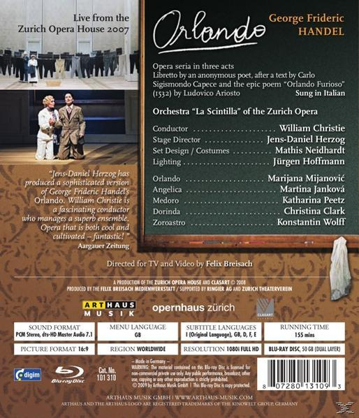 MIJANOVIC, JANKOVA, PEETZ, CLARK, Christie/Mijanovic/Jankova - Orlando  - (Blu-ray)