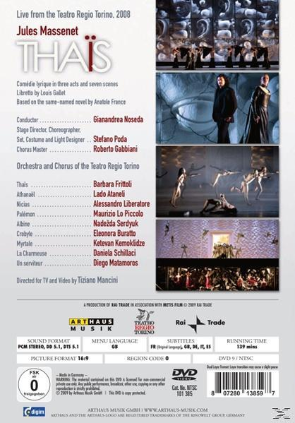 FRITTOLI,BARBARA & ATANELI,LASO - Thais  - (DVD)
