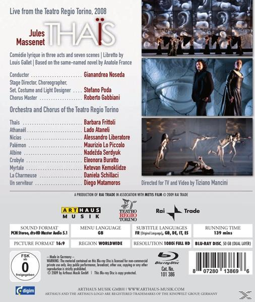 VARIOUS, Orchestra & Chorus Of The Teatro Regio Torino - Thais  - (Blu-ray)