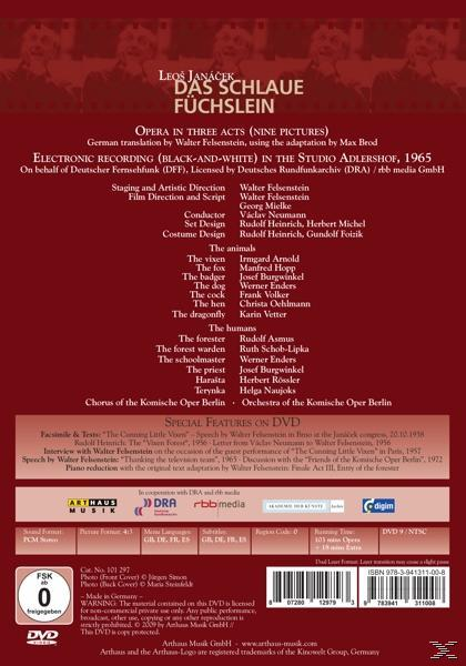 WALTER & KOM.OPER BE Felsenstein - Das Schlaue Fuechslein  - (DVD)