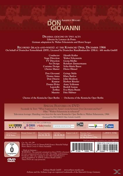 VARIOUS - Don Giovanni  - (DVD)