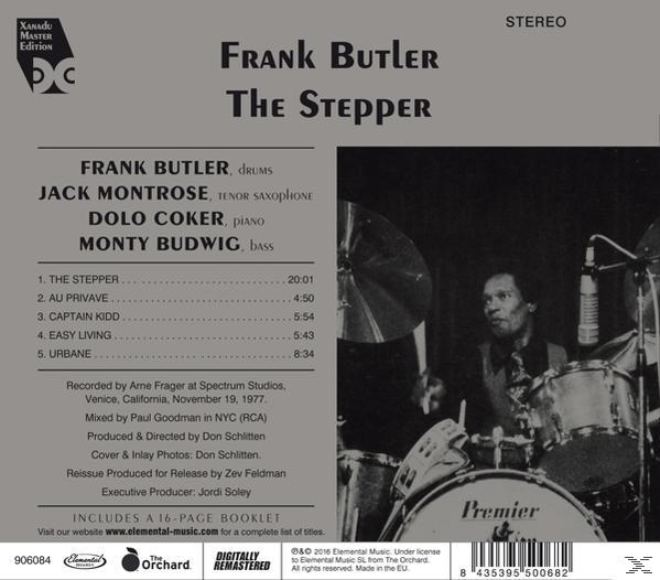 Frank Butler - The Stepper  - (CD)