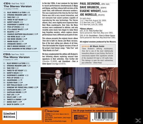 Album borítója: Jazz zenészek szövegei és képei. A cím bal felül található.