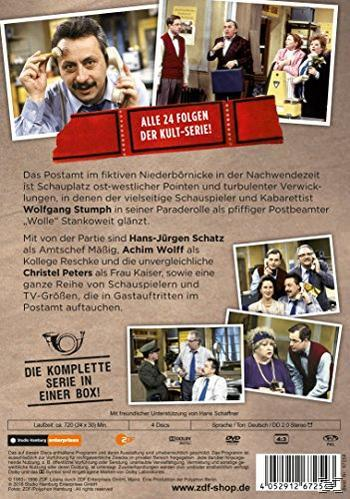 DVD-Hülle mit Schauspielern. Text: Alle 24 Folgen der Kult-Serie!