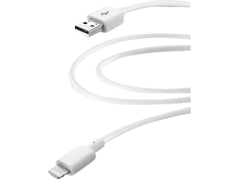 CELLULAR LINE USB zu Lightning Datenkabel - cellularline (Weiss)