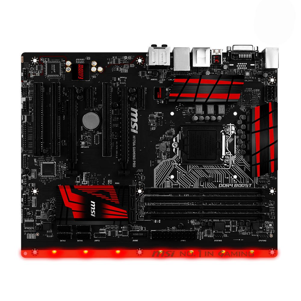 MSI H170A Gaming Pro DDR4 DVI HDMI GLAN Sata Express Anakart