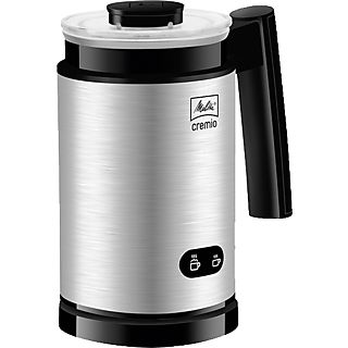 MELITTA 1014-03 Cremio Hot & Cold Milchaufschäumer (Silber, 450 Watt, 0,25 l)