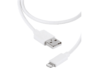 VIVANCO Laddkabel till iPhone USB till lightning 1.2 m - Vit
