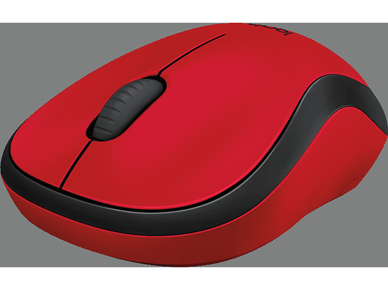 LOGITECH M220 Sessiz Kompakt Kablosuz Mouse - Kırmızı_2