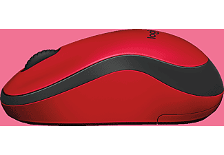 LOGITECH M220 Sessiz Kompakt Kablosuz Mouse - Kırmızı_3