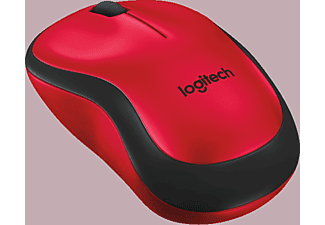 LOGITECH M220 Sessiz Kablosuz Mouse Kırmızı