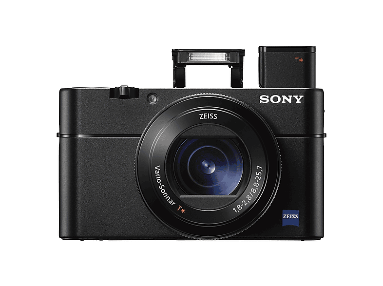 SONY Cyber-shot RX100 V 本体 SONY Cyber-shot DSC-RX100 V Zeiss NFC Digitalkamera Schwarz, 2.9x