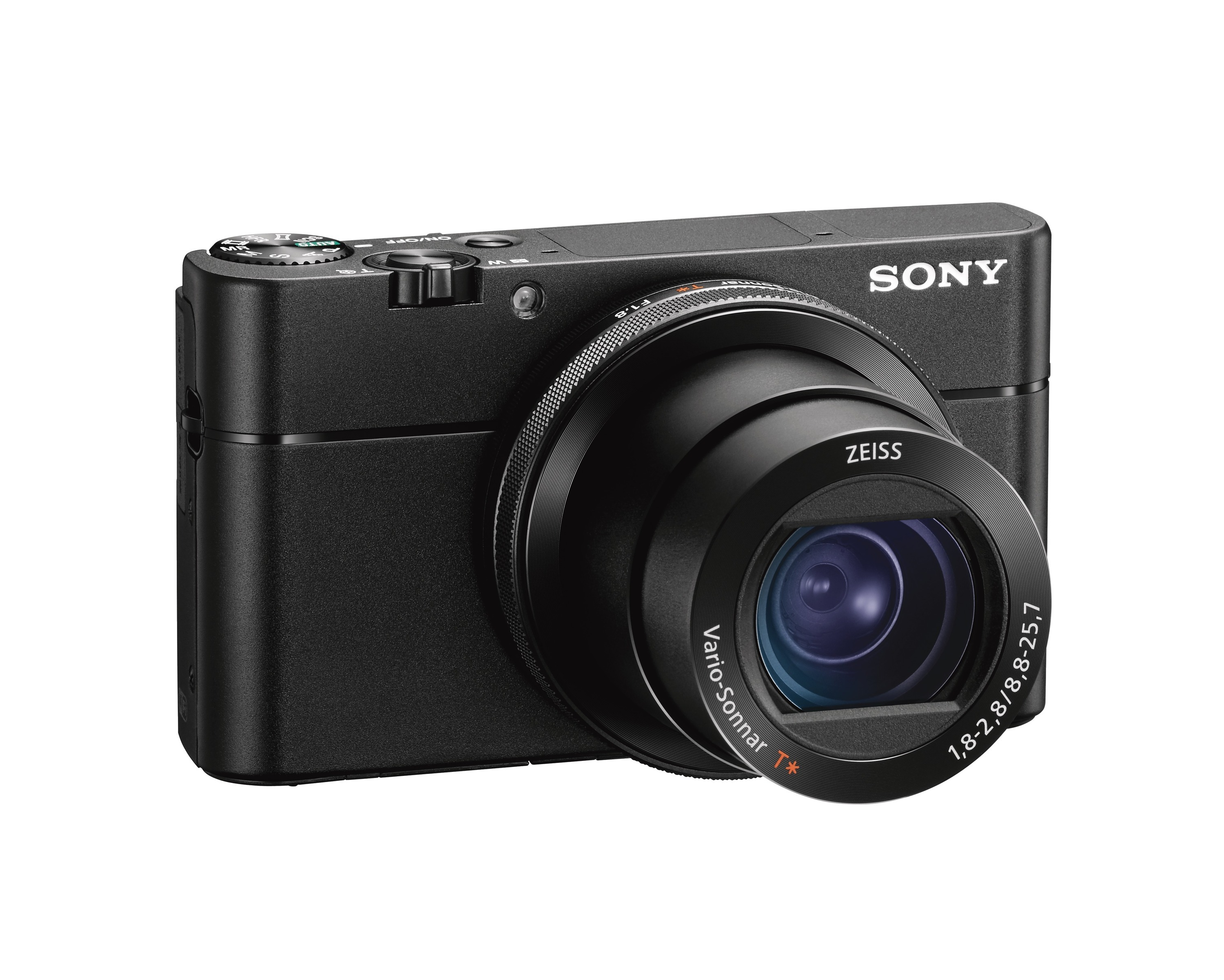SONY Cyber-shot DSC-RX100 V Zeiss NFC Digitalkamera Schwarz, 2.9x opt. Zoom, LCD, WLAN