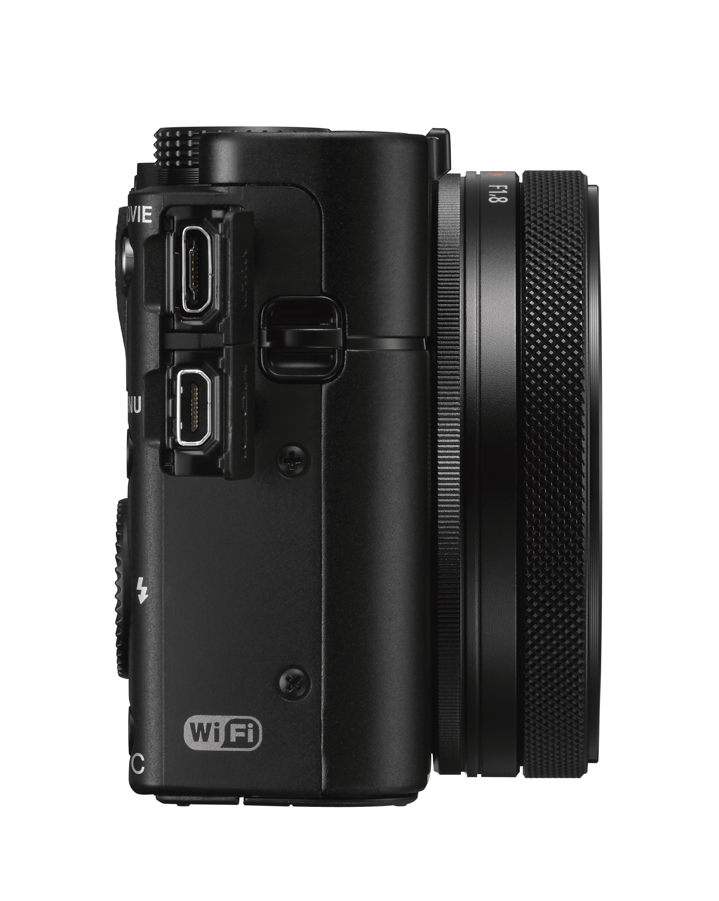 SONY Cyber-shot DSC-RX100 V Zeiss NFC Digitalkamera Schwarz, 2.9x opt. Zoom, LCD, WLAN