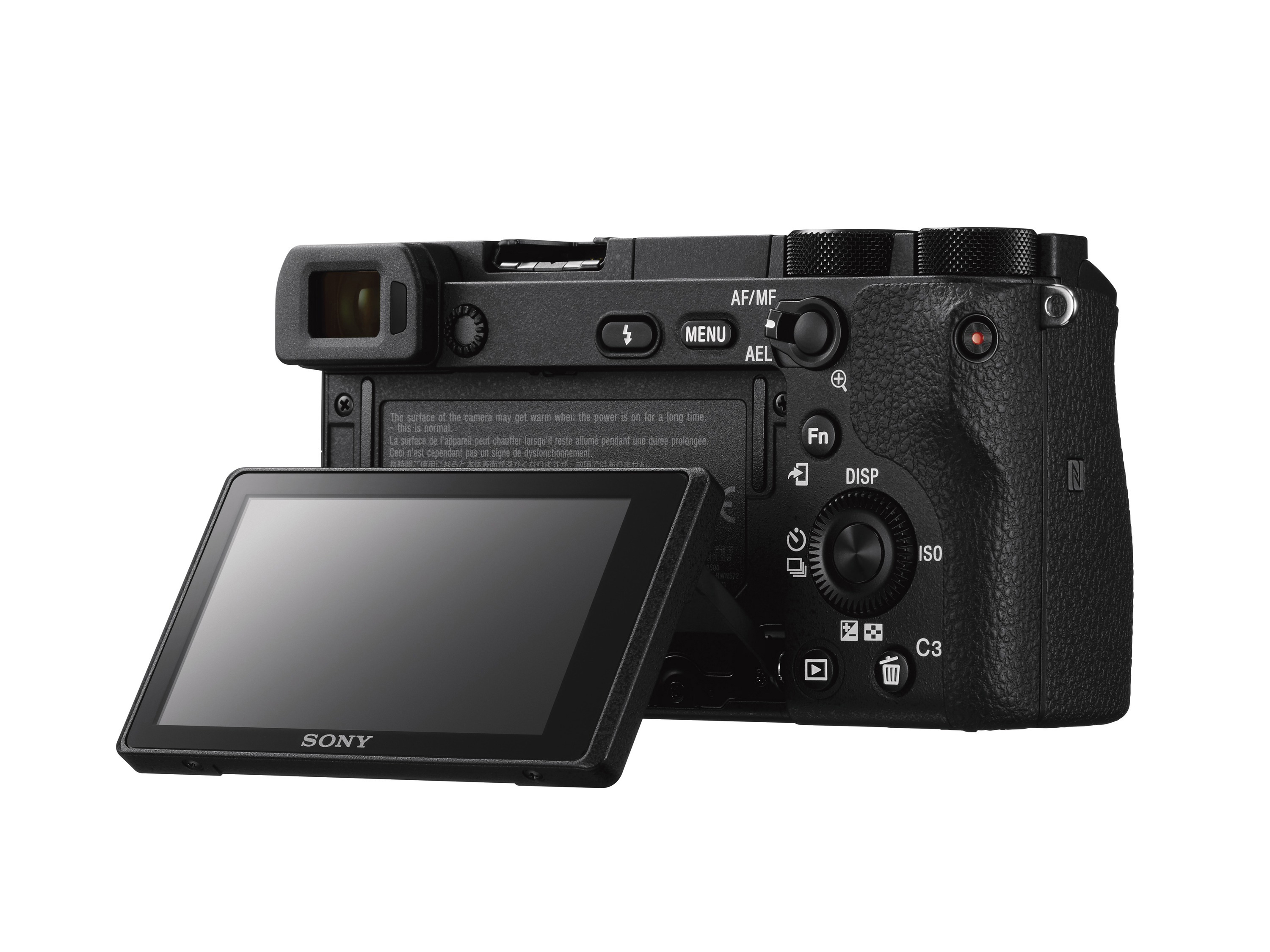 SONY Alpha 6500 Body (ILCE-6500) Systemkamera, 7,6 cm Display Touchscreen, WLAN