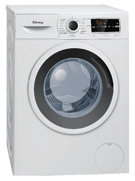 Lavadora carga frontal - Balay 3TS976BA, 7 kg, 1200 rpm, Programable,  Blanco