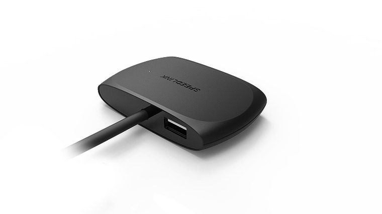 SPEEDLINK SNAPPY, USB-Hub, Schwarz