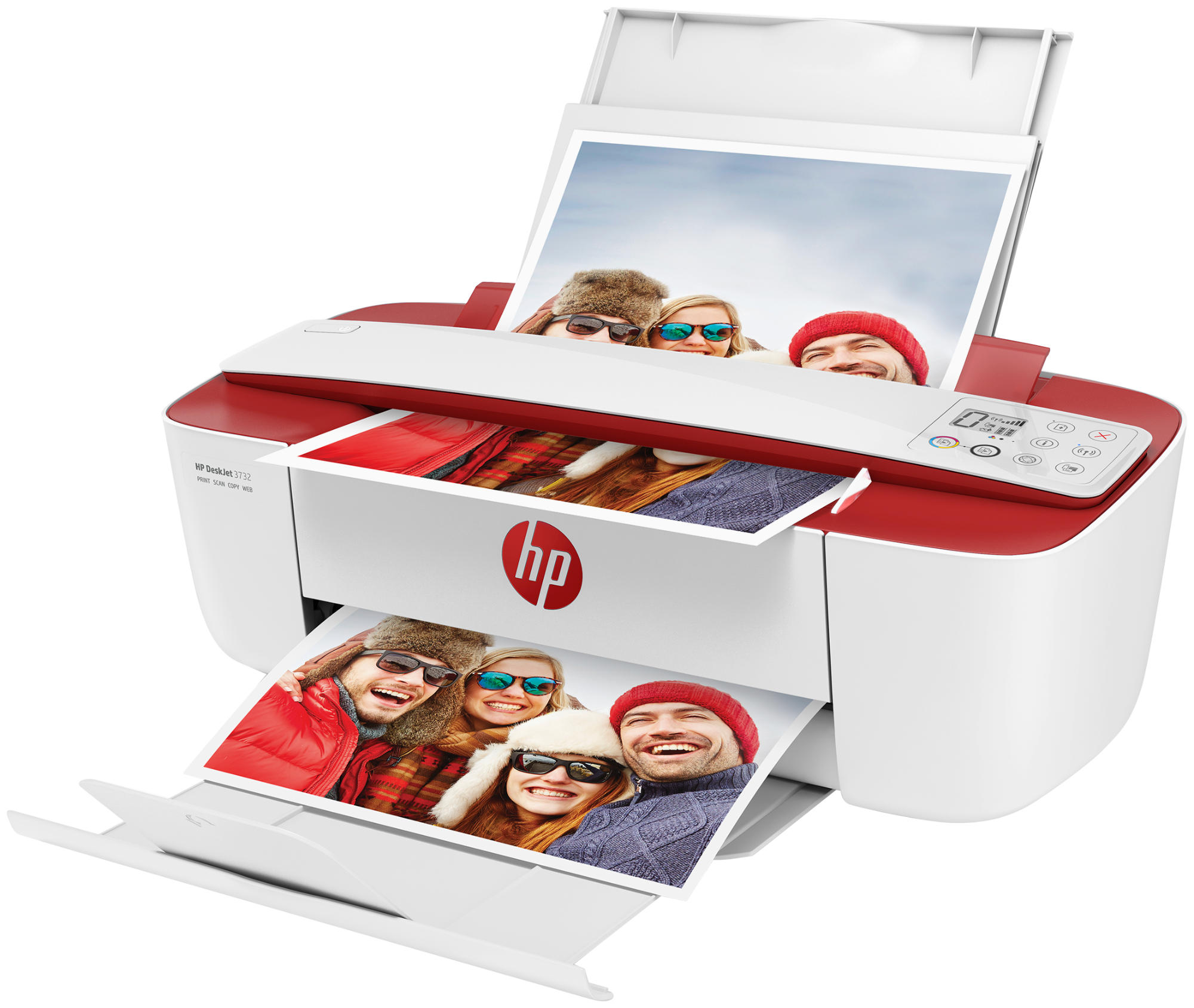 Impresora multifunción - HP Deskjet 3732, WiFi