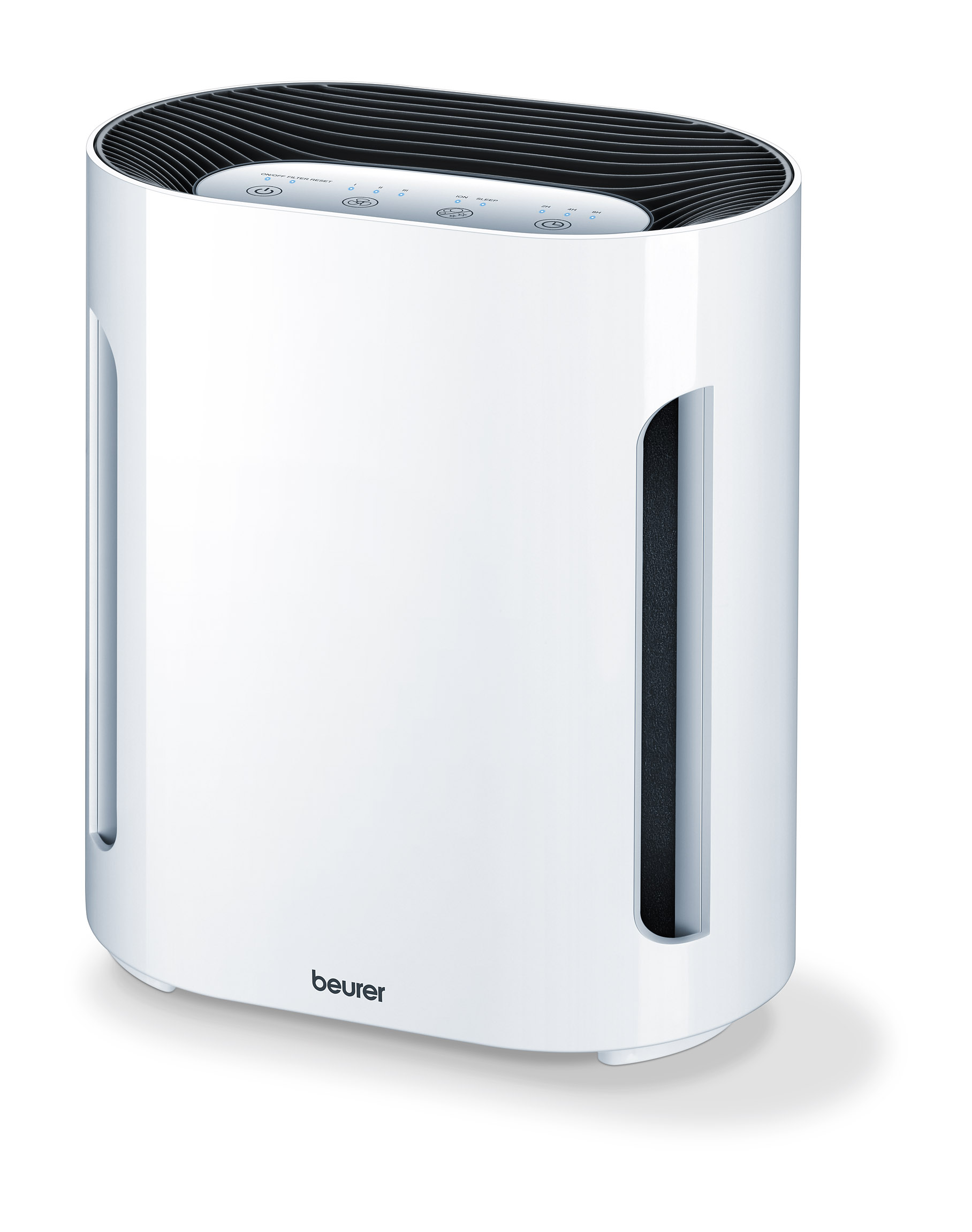 BEURER 660.02 LR 200 Luftreiniger Weiß/Schwarz (60 Watt, Raumgröße: 15 m², Vorfilter, Aktivkohlefilter, HEPA-Filter)