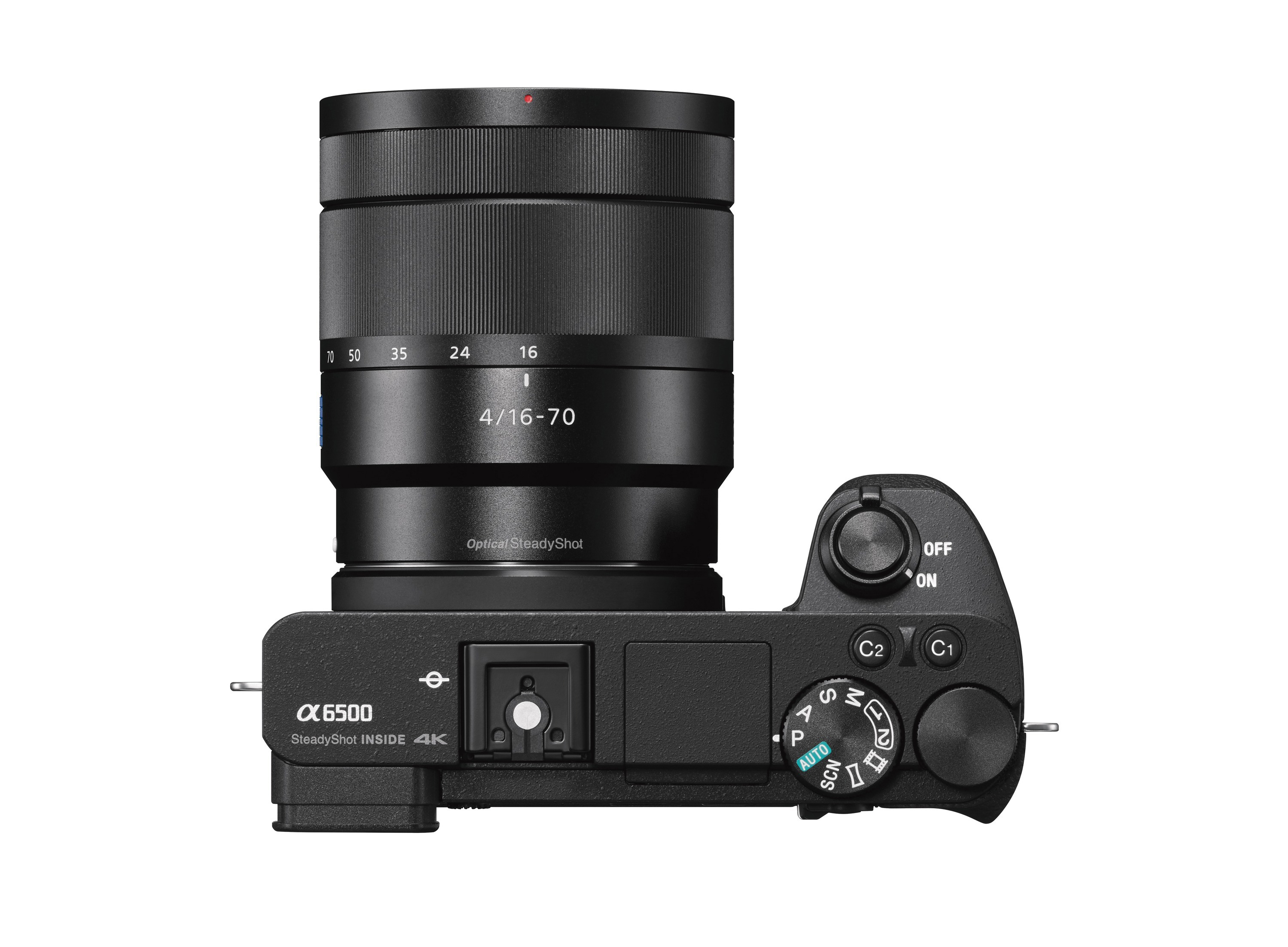 SONY Alpha 6500 Zeiss Kit (ILCE-6500Z) Systemkamera mit Objektiv 16-70 mm, 7,6 cm Display Touchscreen, WLAN